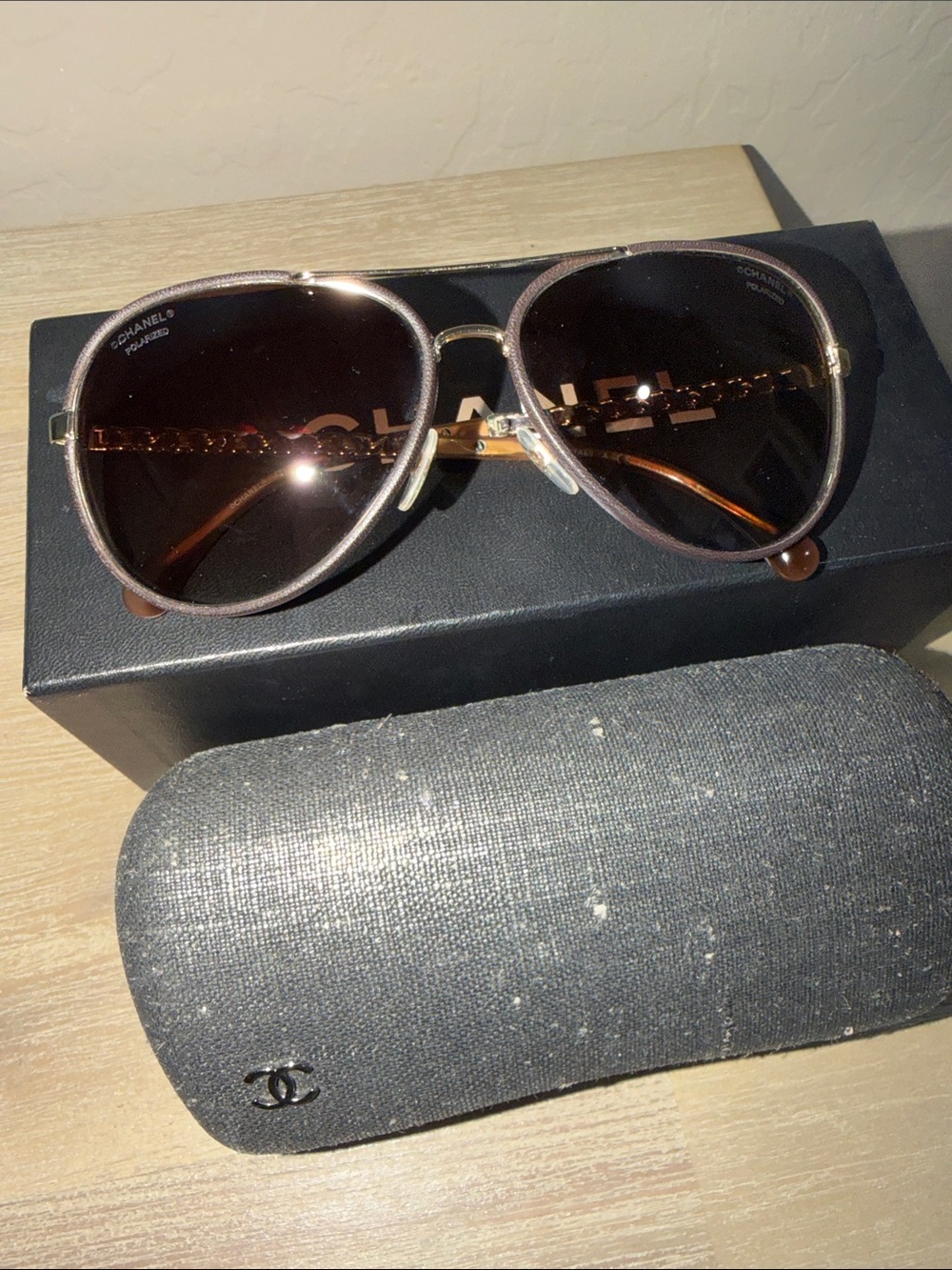 Chanel Aviator Sunglasses